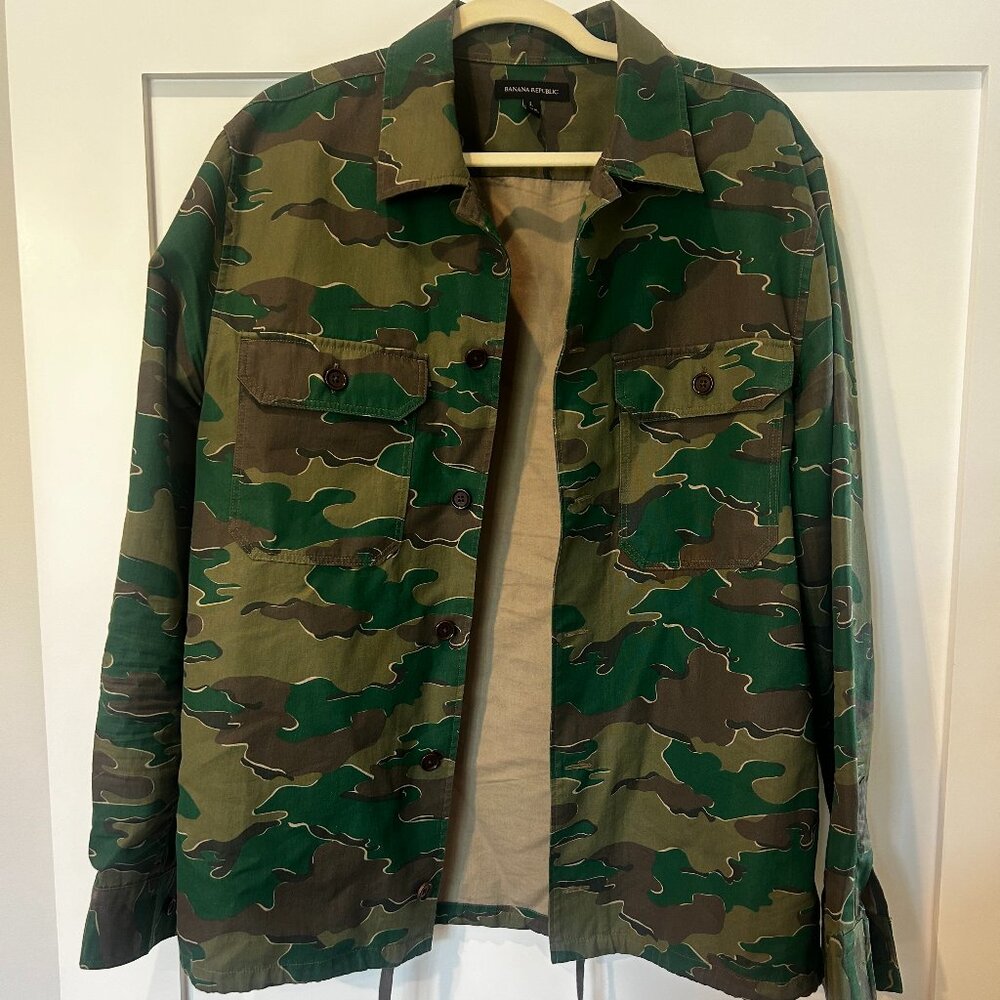 Men's Camo Jacket Banana Republic
